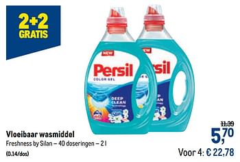 Promotions Vloeibaar wasmiddel - Persil - Valide de 23/09/2020 à 06/10/2020 chez Makro