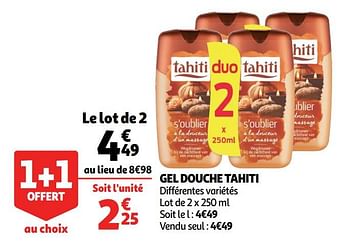 Promotions Gel douche tahiti - Palmolive Tahiti - Valide de 16/09/2020 à 22/09/2020 chez Auchan Ronq