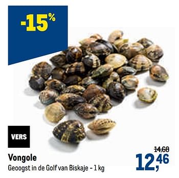 Promoties Vongole - Huismerk - Makro - Geldig van 23/09/2020 tot 06/10/2020 bij Makro