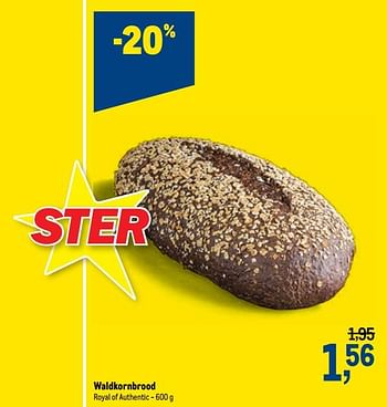 Promoties Waldkornbrood - Huismerk - Makro - Geldig van 23/09/2020 tot 06/10/2020 bij Makro