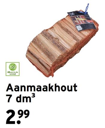 Promotions Aanmaakhout - Produit maison - Gamma - Valide de 16/09/2020 à 31/10/2020 chez Gamma