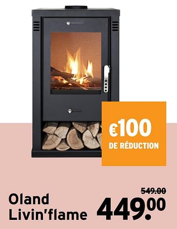 Promotions Oland livin`flame - Livin Flame - Valide de 16/09/2020 à 31/10/2020 chez Gamma
