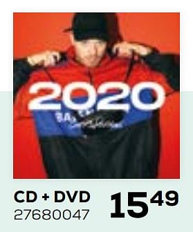 Promotions 2020 cd + dvd - Produit maison - Supra Bazar - Valide de 16/09/2020 à 27/10/2020 chez Supra Bazar