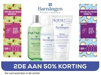 Promotions Barnängen 2de aan 50% korting - Barnängen  - Valide de 16/09/2020 à 27/10/2020 chez Supra Bazar