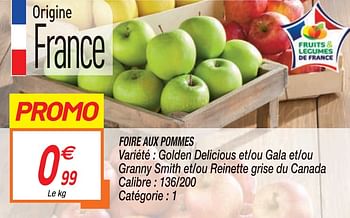 Promoties Foire aux pommes - Huismerk - Netto - Geldig van 15/09/2020 tot 27/09/2020 bij Netto