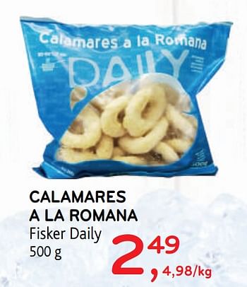 Promoties Calamares a la romana fisker daily - Fisker Daily - Geldig van 23/09/2020 tot 06/10/2020 bij Alvo