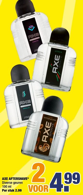 Promotions Axe aftershave - Axe - Valide de 21/09/2020 à 04/10/2020 chez Big Bazar