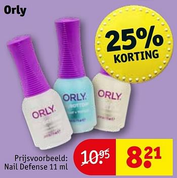 Promoties Nail defense - Orly - Geldig van 22/09/2020 tot 04/10/2020 bij Kruidvat