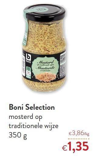 Promoties Boni selection mosterd op traditionele wijze - Boni - Geldig van 23/09/2020 tot 06/10/2020 bij OKay