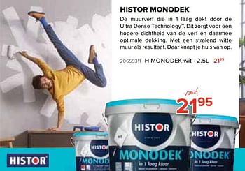 Promoties Histor h-monodek wit - 2.5l - Histor - Geldig van 25/09/2020 tot 18/10/2020 bij Euro Shop