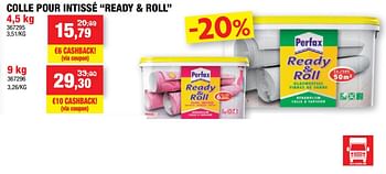 Promoties Colle pour intissé ready + roll - Perfax - Geldig van 23/09/2020 tot 04/10/2020 bij Hubo