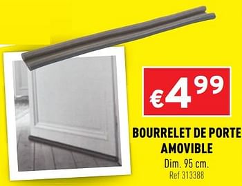 Promoties Bourrelet de porte amovible - Huismerk - Trafic  - Geldig van 23/09/2020 tot 27/09/2020 bij Trafic