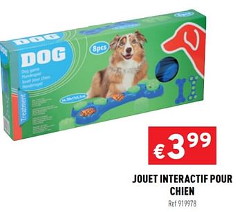 Promotions Jouet interactif pour chien - Produit maison - Trafic  - Valide de 23/09/2020 à 27/09/2020 chez Trafic