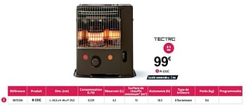 Promotions Tectro r-131c - Tectro - Valide de 16/09/2020 à 04/10/2020 chez Bricorama