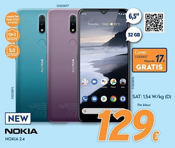 Promotions Nokia 2.4 - Nokia - Valide de 28/09/2020 à 31/10/2020 chez Krefel