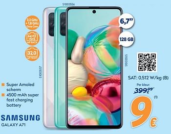 Promoties Samsung galaxy a71 - Samsung - Geldig van 28/09/2020 tot 31/10/2020 bij Krefel