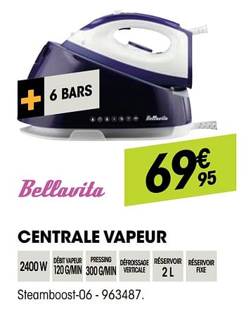 Notre nouvelle Centrale Vapeur Bellavita - Le Blog by Electro Dépôt