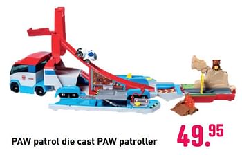 Promoties Paw patrol die cast paw patroller - Spin Master - Geldig van 04/10/2020 tot 06/12/2020 bij Multi Bazar
