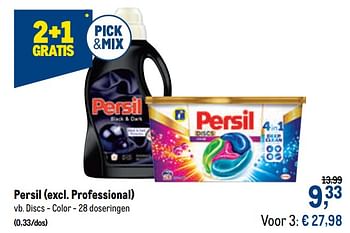 Promoties Persil discs - color - Persil - Geldig van 07/10/2020 tot 20/10/2020 bij Makro