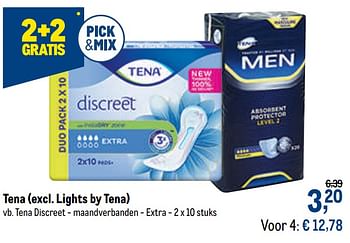 Promoties Tena discreet - maandverbanden - Tena - Geldig van 07/10/2020 tot 20/10/2020 bij Makro