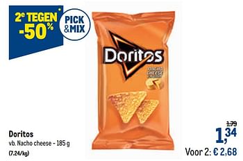 Promoties Doritos nacho cheese - Doritos - Geldig van 07/10/2020 tot 20/10/2020 bij Makro