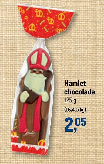 Promotions Hamlet chocolade - Hamlet - Valide de 07/10/2020 à 20/10/2020 chez Makro