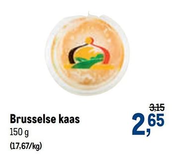 Promoties Brusselse kaas - Huismerk - Makro - Geldig van 07/10/2020 tot 20/10/2020 bij Makro