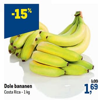 Promoties Dole bananen - Dole - Geldig van 07/10/2020 tot 20/10/2020 bij Makro
