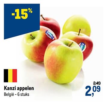 Promoties Kanzi appelen - Kanzi - Geldig van 07/10/2020 tot 20/10/2020 bij Makro