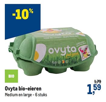 Promotions Ovyta bio-eieren - Ovyta - Valide de 07/10/2020 à 20/10/2020 chez Makro