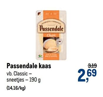 Promoties Passendale kaas classic - Passendale - Geldig van 07/10/2020 tot 20/10/2020 bij Makro
