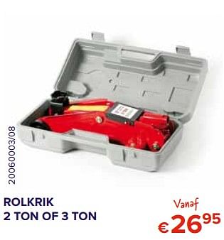 Promoties Rolkrik - Euro Tools - Geldig van 01/10/2020 tot 31/10/2020 bij Euro Shop