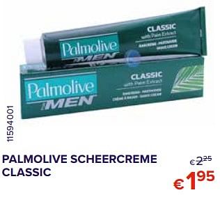 Promoties Palmolive scheercreme classic - Palmolive - Geldig van 01/10/2020 tot 31/10/2020 bij Euro Shop