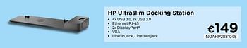 Promoties Hp ultraslim docking station - HP - Geldig van 01/10/2020 tot 31/10/2020 bij Compudeals
