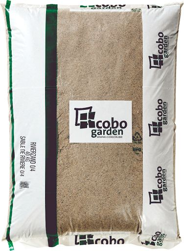 Promoties Cobo garden Rivierzand 0/4 mm 40 kg - Cobo Garden - Geldig van 07/10/2020 tot 20/10/2020 bij Makro