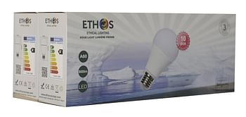 Promoties Ethos LED LED Peerlamp E27 10 W 800 Lm 6000 K 10 stuks - Ethos - Geldig van 07/10/2020 tot 20/10/2020 bij Makro