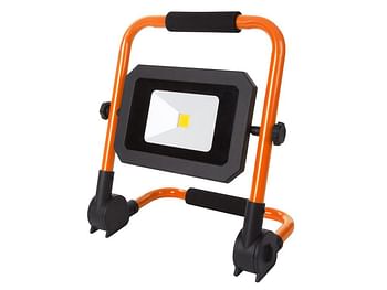 Promoties Perel LED Werklamp draagbaar en inklapbaar 1 x 30 W IP65 oranje - Perel - Geldig van 07/10/2020 tot 20/10/2020 bij Makro