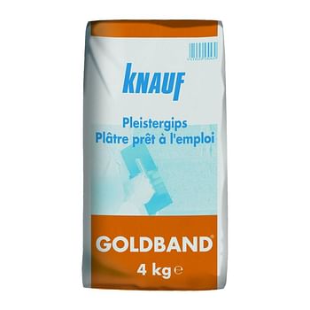 Promoties Knauf Goldband Pleistergips 4 kg - Knauf - Geldig van 07/10/2020 tot 20/10/2020 bij Makro