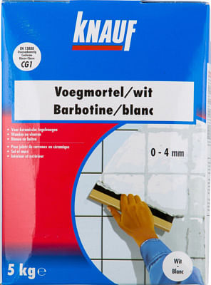 Promoties Knauf Voegmortel 5 kg wit - Knauf - Geldig van 07/10/2020 tot 20/10/2020 bij Makro