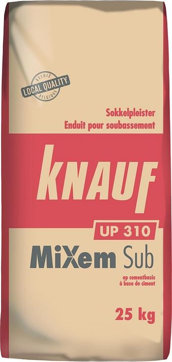 Promotions Knauf MiXem Sub 25 kg - Knauf - Valide de 07/10/2020 à 20/10/2020 chez Makro