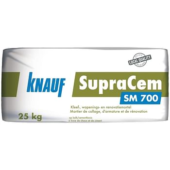 Promoties Knauf Supracem 25 kg - Knauf - Geldig van 07/10/2020 tot 20/10/2020 bij Makro