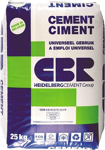 Promoties CBR Cement CEMII/B-M32,5 PE - CBR - Geldig van 07/10/2020 tot 20/10/2020 bij Makro