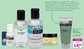 Promoties Groene kleimasker de tuinen - De Tuinen - Geldig van 05/10/2020 tot 01/11/2020 bij Holland & Barret