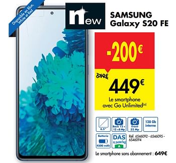 samsung s 20 carrefour