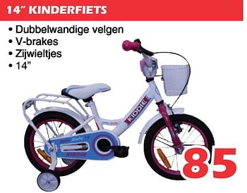 Promoties 14`` kinderfiets - Huismerk - Itek - Geldig van 25/09/2020 tot 25/10/2020 bij Itek