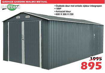 Promoties Garage gardini malmo me - Gardini - Geldig van 25/09/2020 tot 25/10/2020 bij Itek