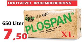 Promoties Houtvezel bodembedekking - PloSpan - Geldig van 25/09/2020 tot 25/10/2020 bij Itek