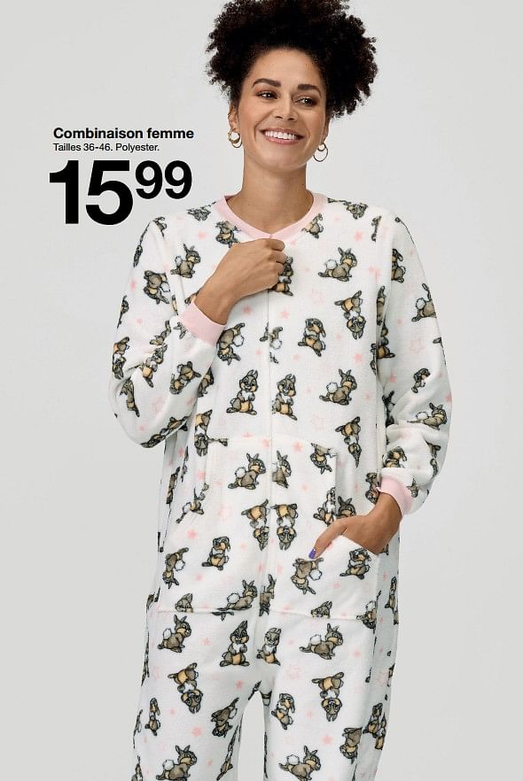 Produit maison Zeeman Combinaison femme En promotion chez Zeeman