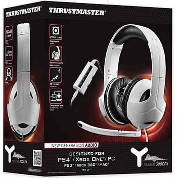Promoties Thrustmaster Y300CPX Universal White Gaming Headse - Thrustmaster - Geldig van 10/10/2020 tot 01/11/2020 bij ToyChamp