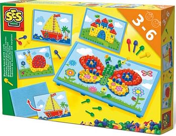 Promotions SES Mozaïekbord met kaarten - SES - Valide de 10/10/2020 à 01/11/2020 chez ToyChamp